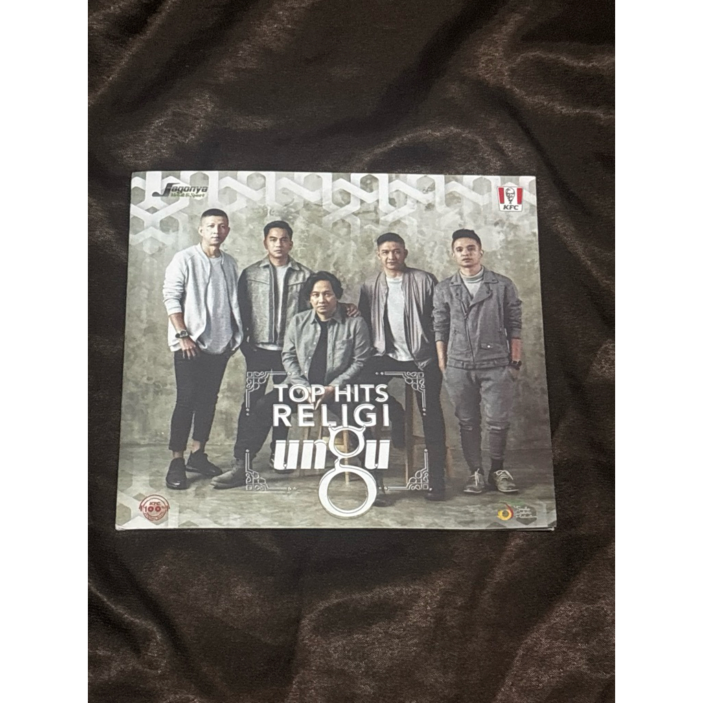 [BA] CD ALBUM UNGU BAND TOP HITS RELIGI UNGU ORIGINAL