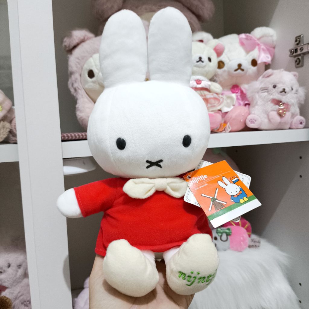 boneka miffy belanda tulip original / boneka miffy tulip