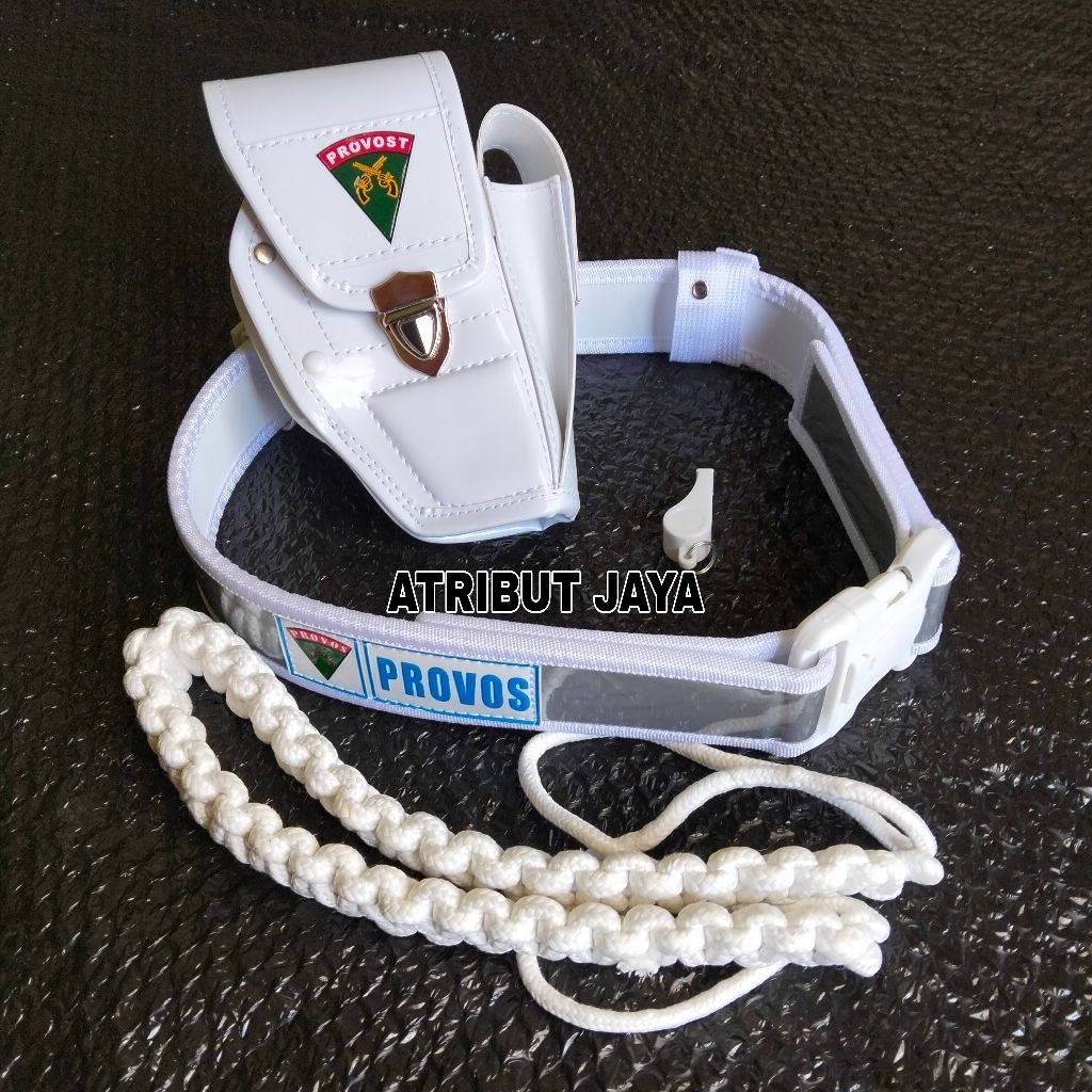 kopel sabuk provos tni ad lengkap aksesoris
