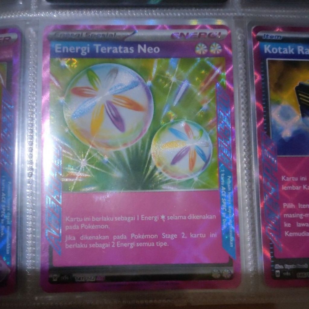 Kartu Pokemon Energi Teratas Neo Indonesia