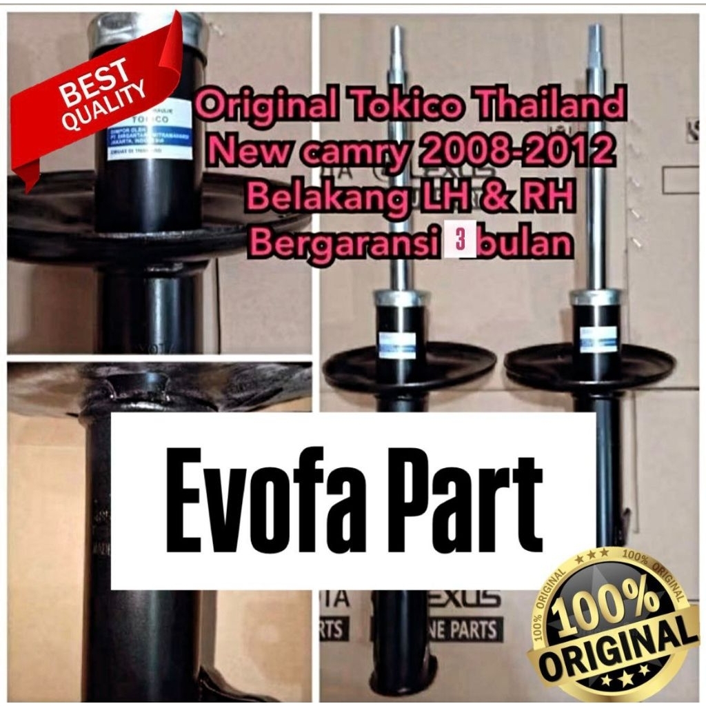 shockbreaker shock absorber toyota new camry 2008-2012 belakang sepasang