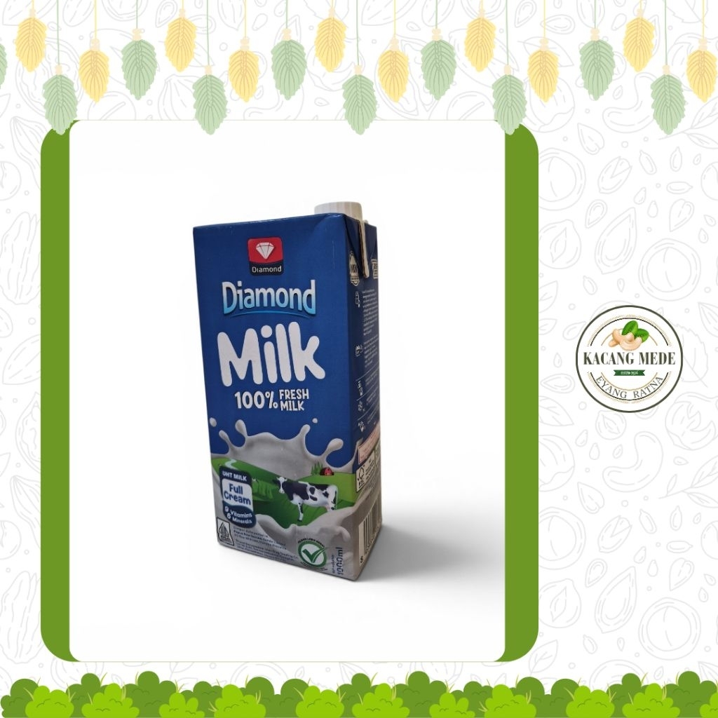 SUSU UHT DIAMOND 1L 1000ml FULL CREAM