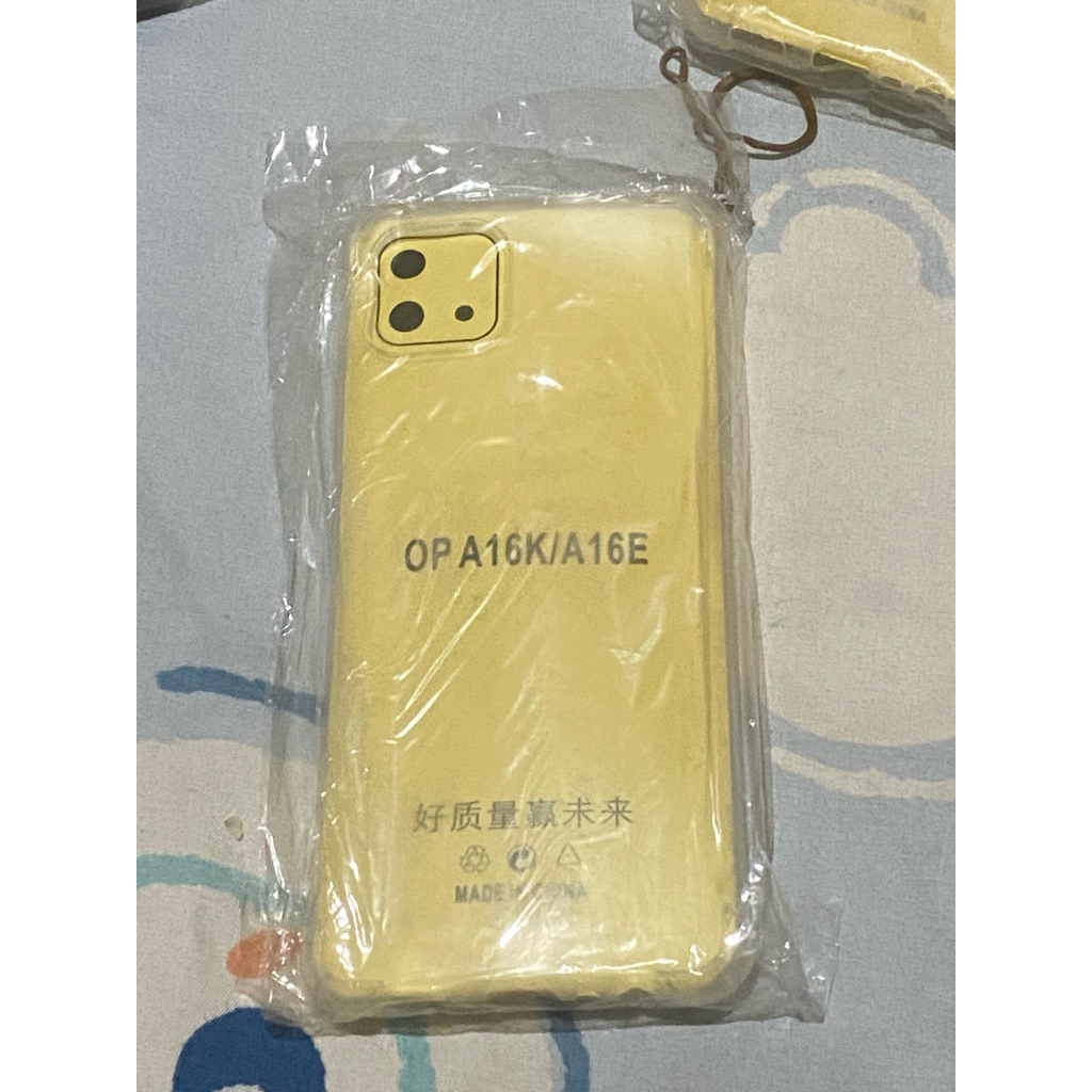 Casing polos/Anti crake Oppo A16k/A16E