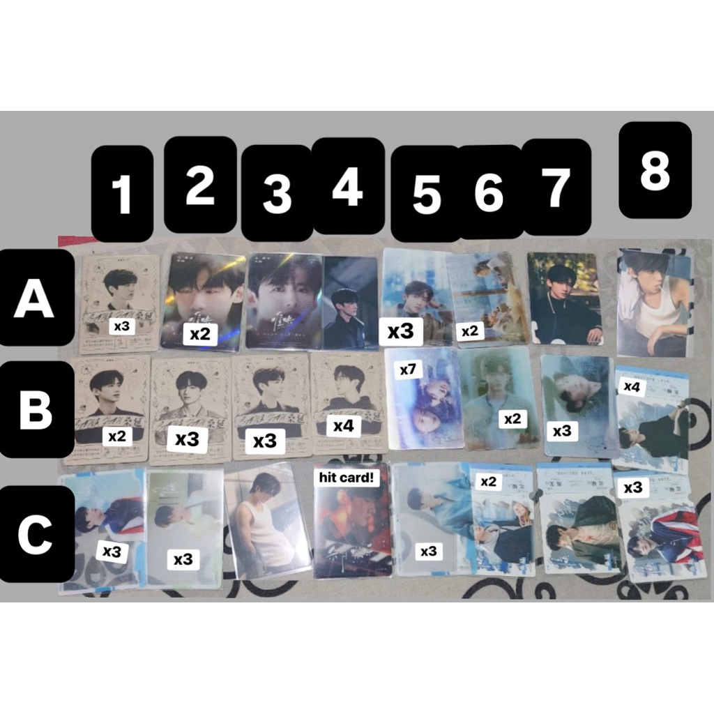photocard offical bai jinting zhou yiran dll