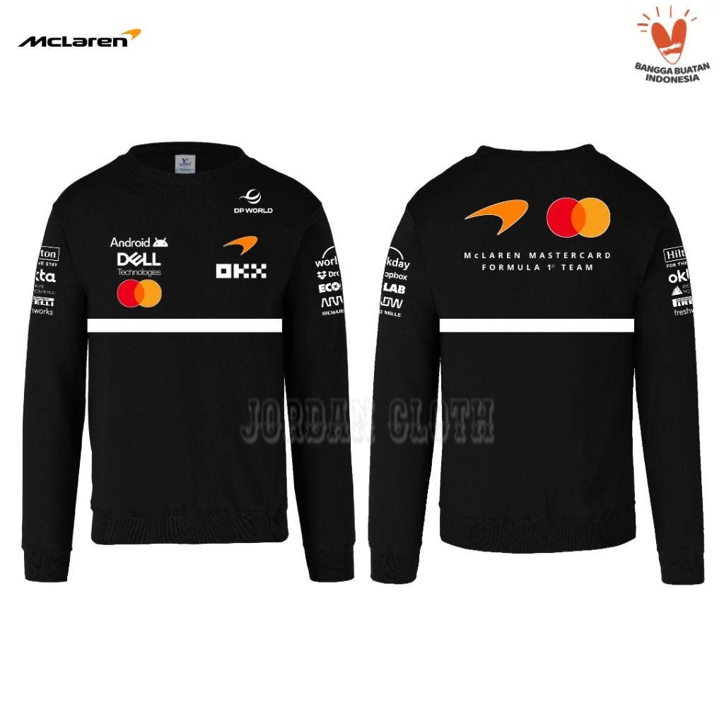 Sweater Jaket Hoodie Team McLaren 2026 Formula One F1