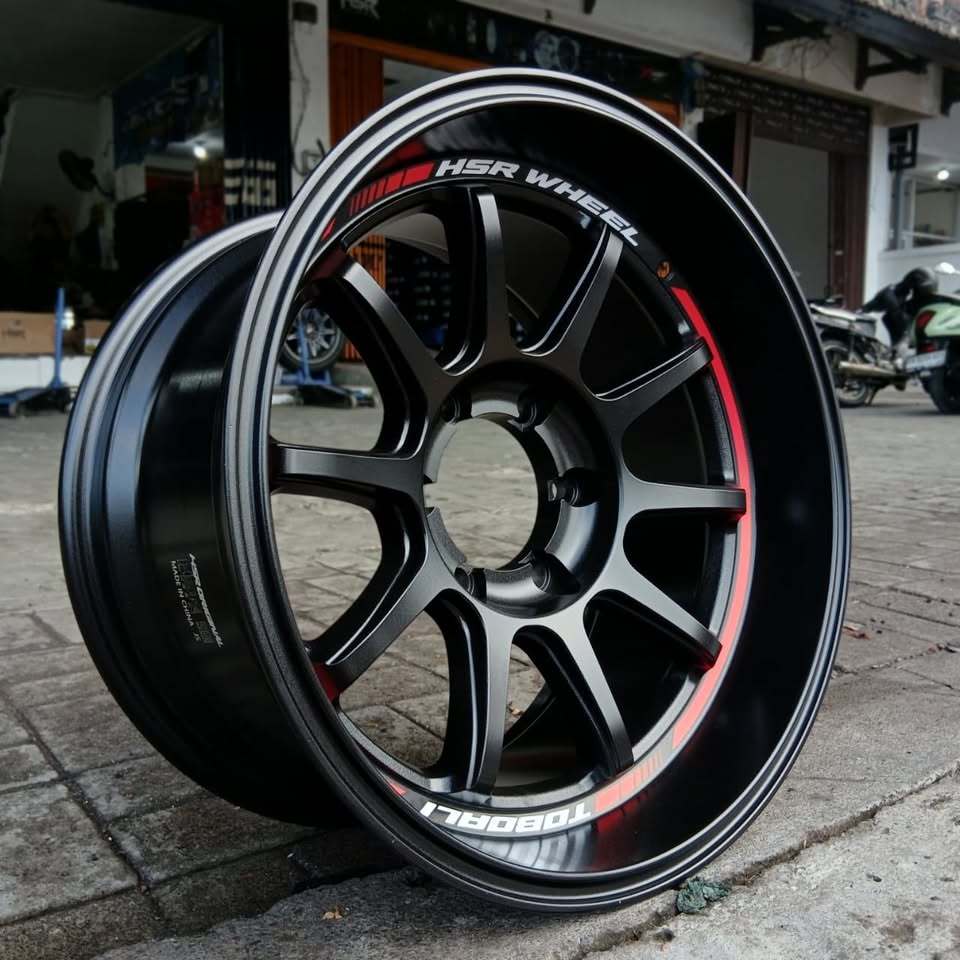 Velg Celong Pajero, Fortuner, Hilux Ring 18 Original HSR Wheel Type TOBOALI R18