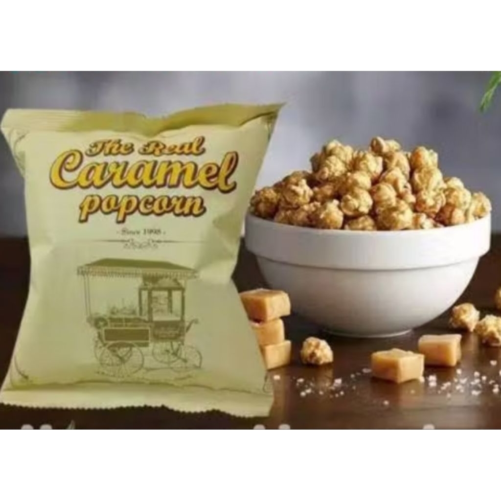 Popcorn XXI The Real Caramel Cookies & Cream Popcorn The real caramel Popcorn XXi Pop Corn XXI The R