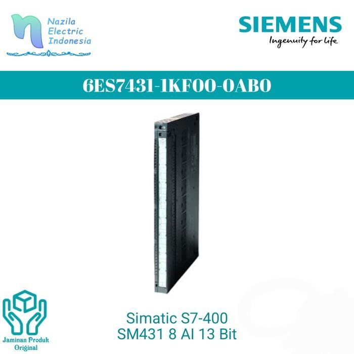 Siemens 6ES7431-1KF00-0AB0 SIMATIC S7-400 SM 431 Analog Input Module 8 AI, Isolated, ±10V / ±20mA / 