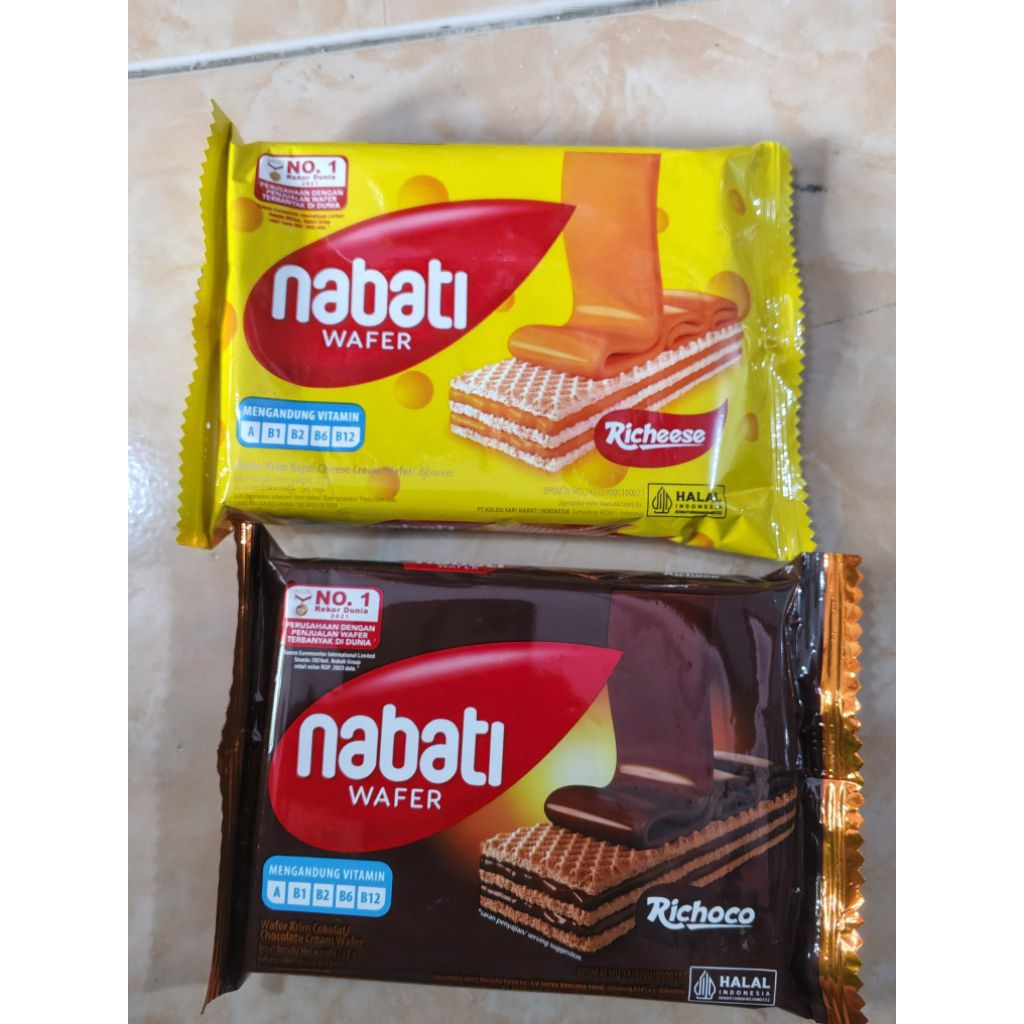 Nabati wafer keju 37gram / nabati keju/ nabati coklat / nabati wafer
