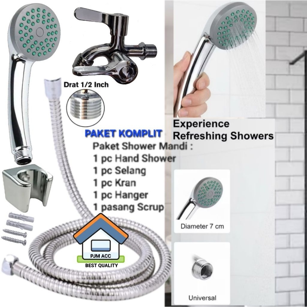 PJM ACC Paket Shower kamar mandi | Shower Kamar Mandi Murah | Shower Mandi | Shower Salon | Shower A