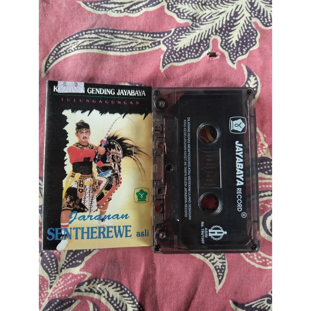 kaset pita jaranan Kuda Bhirawa Tulungagung