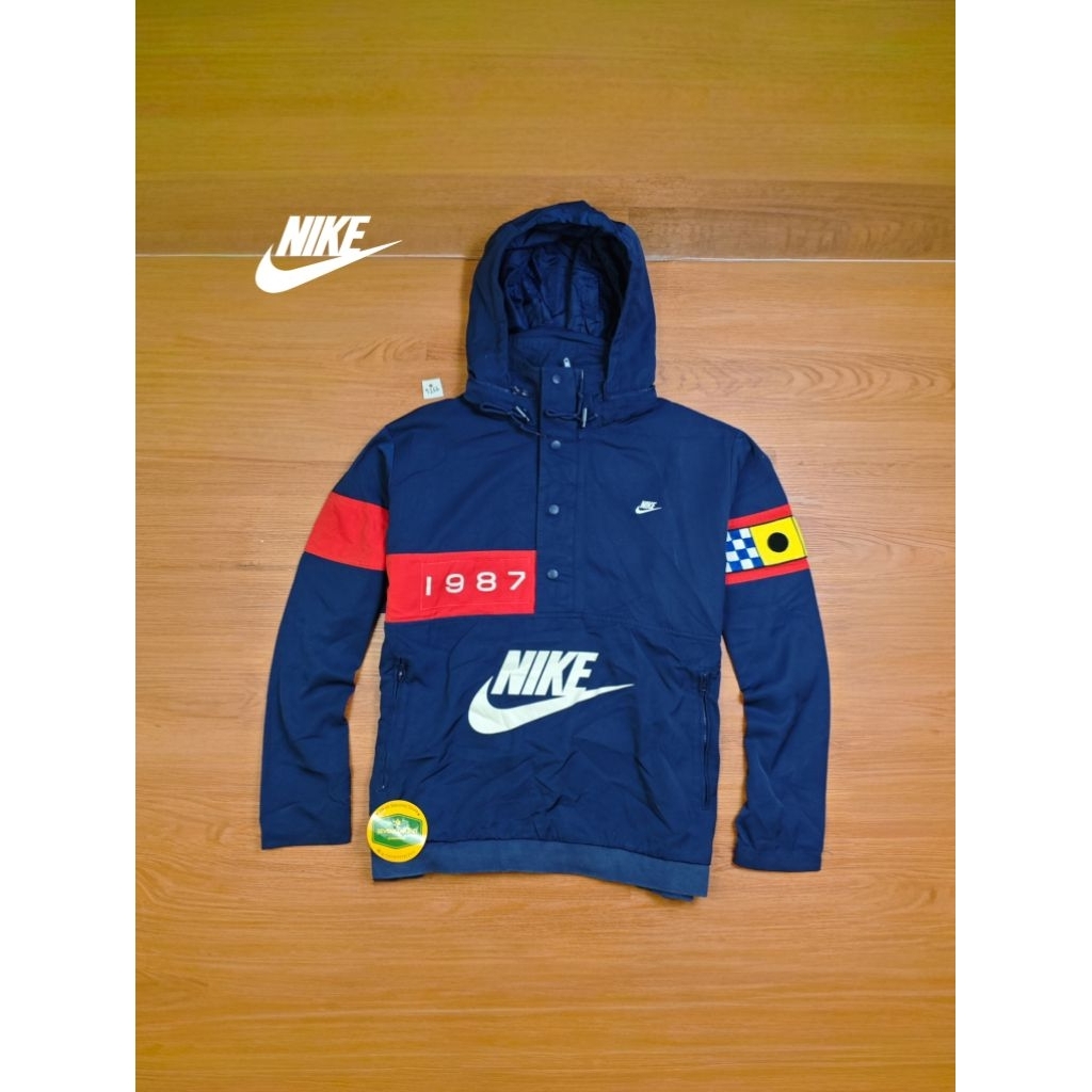 nike casual sport wear anorak jacket
