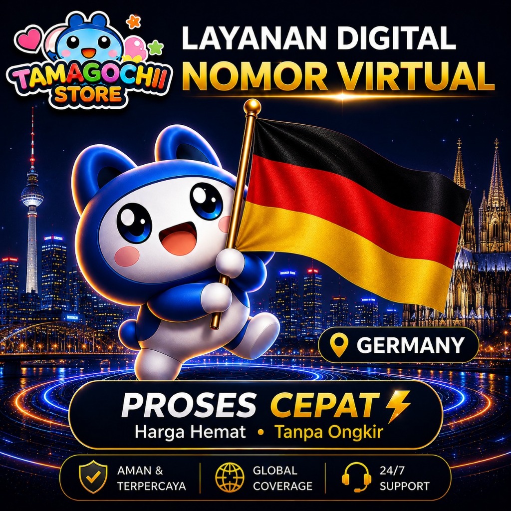 Layanan Nomor Virtual Luar Negeri Germany