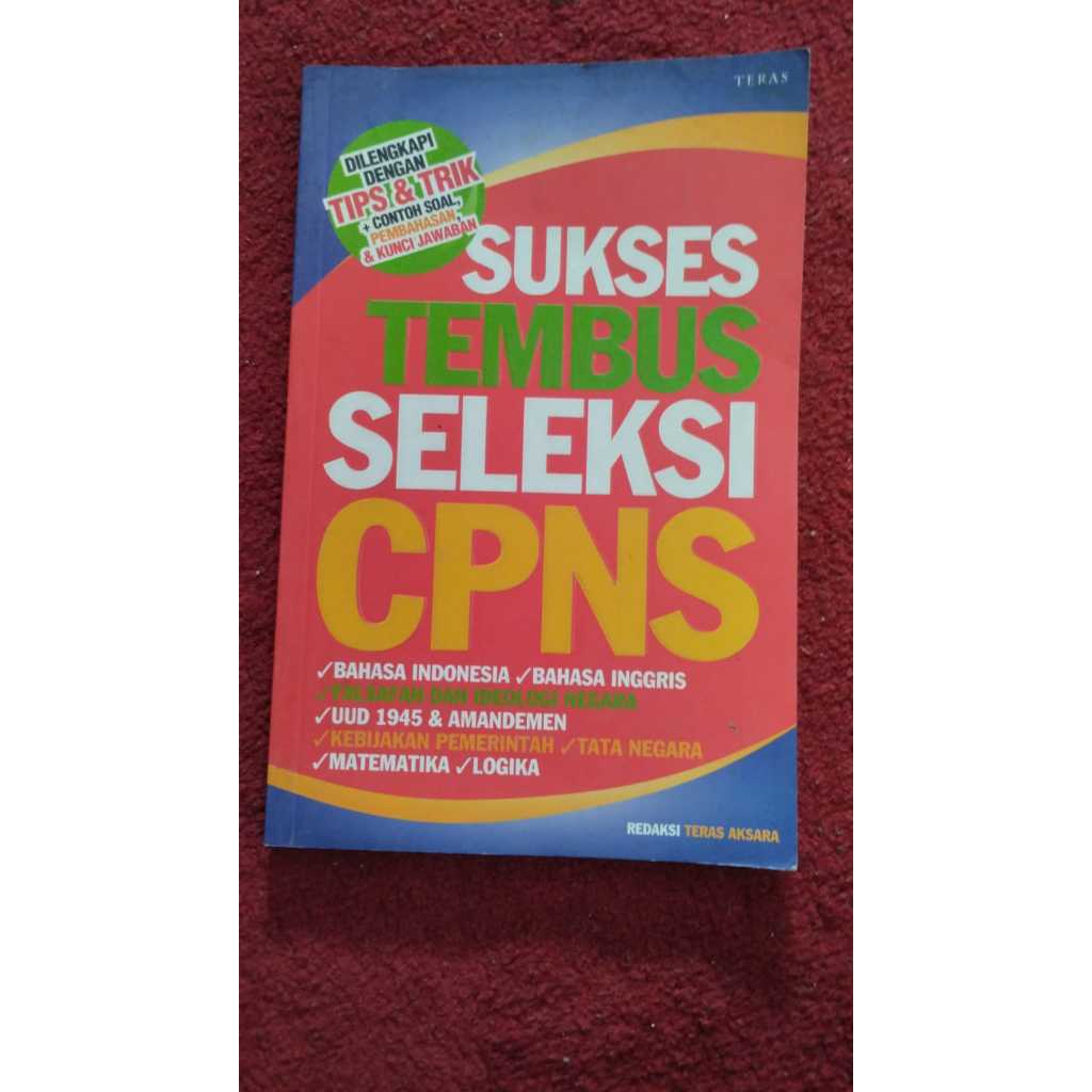 [Preloved] Buku Sukses Tembus Seleksi CPNS