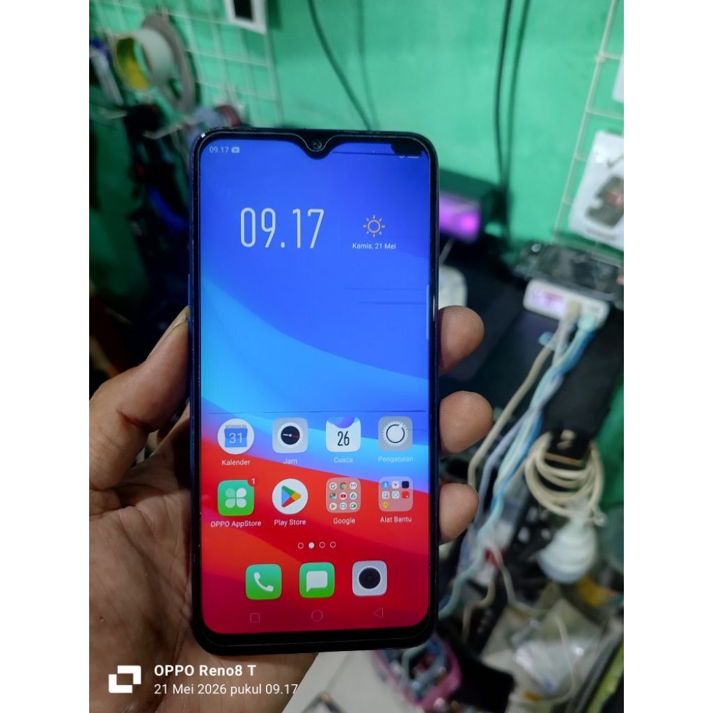 Oppo F9 rfb 6/128 baca deskripsi