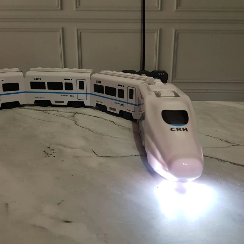 BESTPROMO Mainan Kereta Whoosh Remote Control Kereta Cepat Remote Control RC High Speed Train RC
