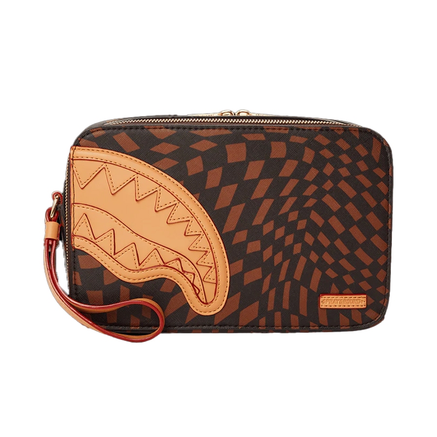 Sprayground Trippy Henny Toiletry Pouch / Tas Branded Original