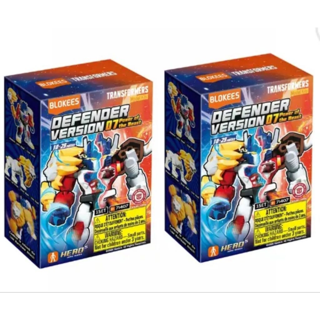 Blokees Transformers Defender Version 07 Galvatron Ratchet Leo Prime SG Grimlock Sludge Magmatron Bi