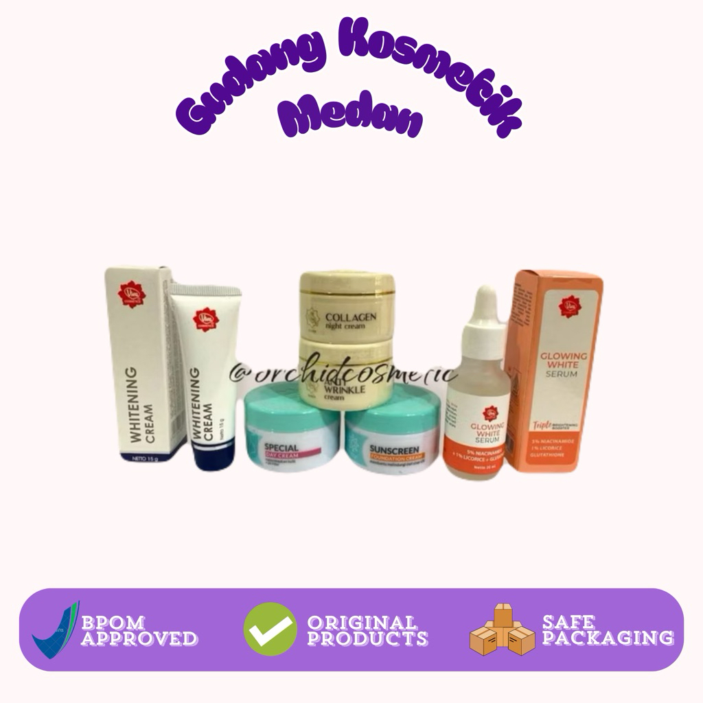 [PROMO] VIVA Paket Skincare GLOWING FLEK HITAM / Viva Paket Hemat Perawatan Wajah Glowing Pencerah F