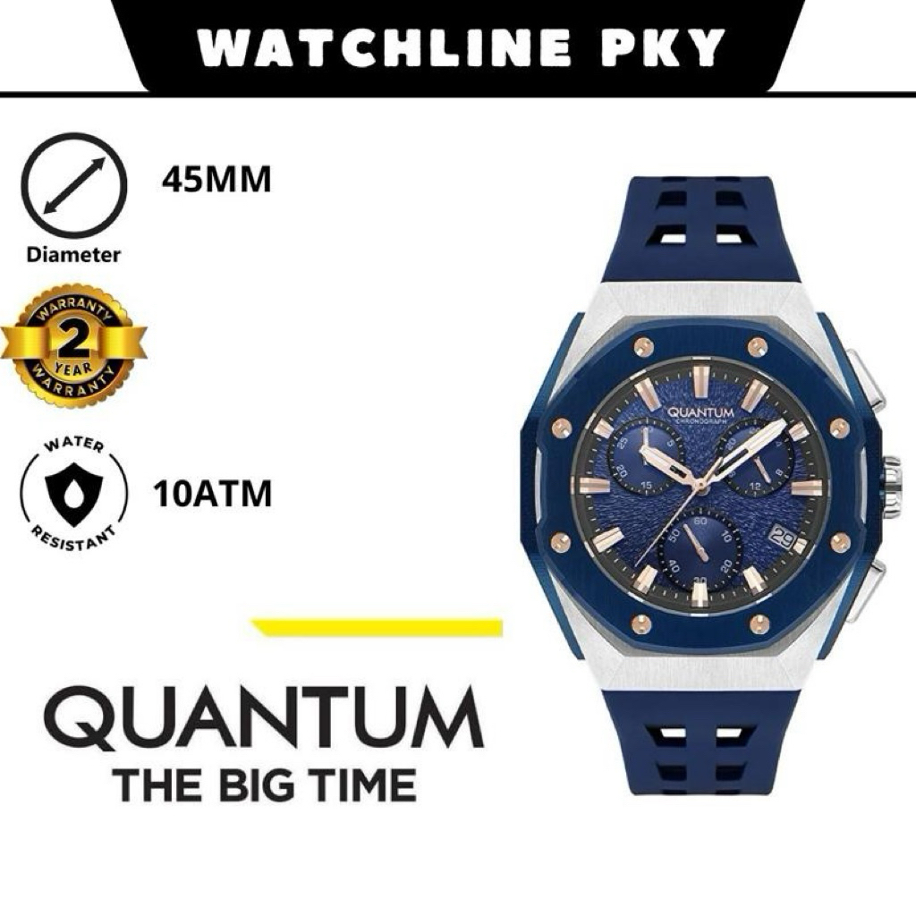 JAM TANGAN PRIA BRAND QUANTUM THE BIG TIME