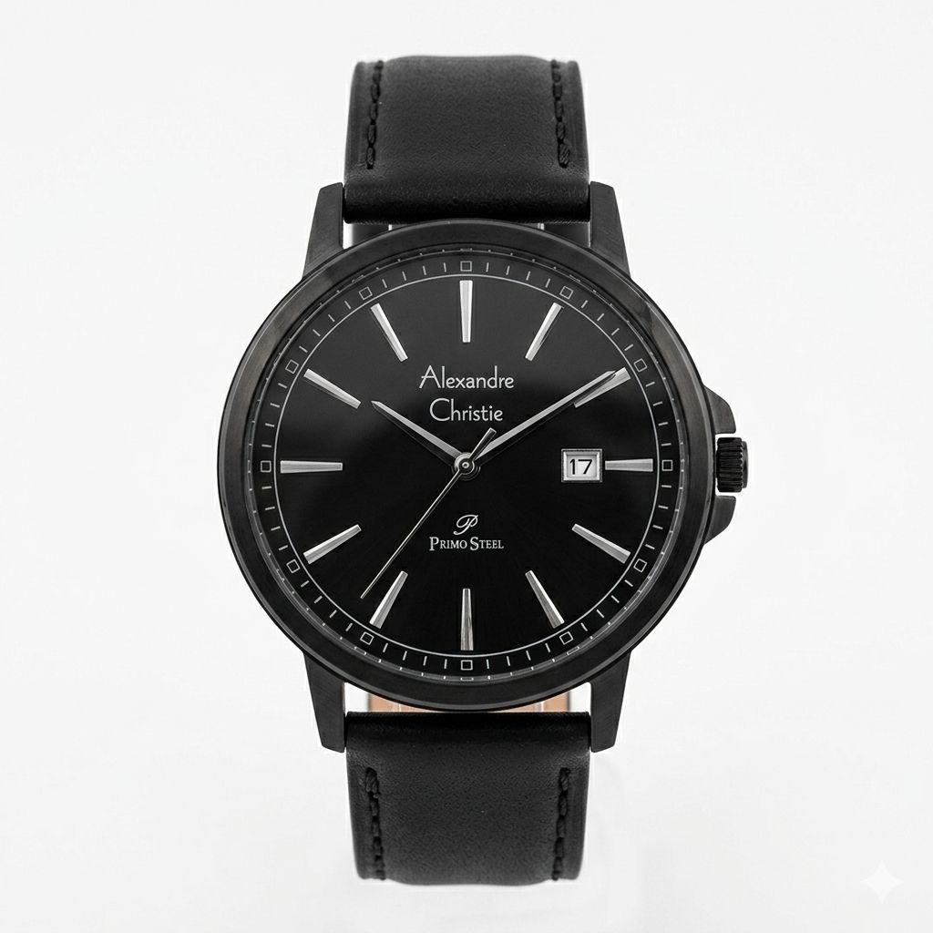 Jam Tangan Alexandre Christie 1014MD Original Cowok