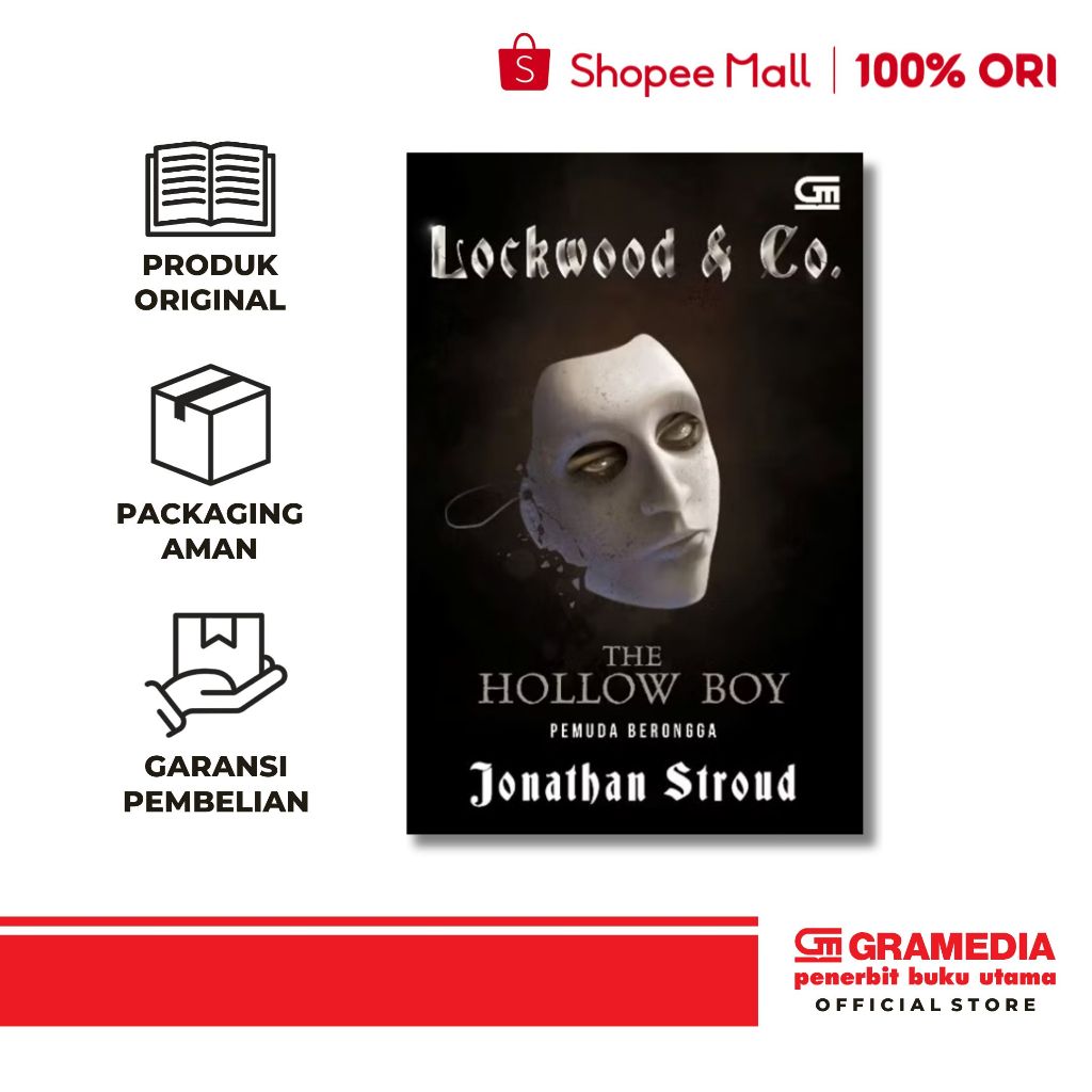GPU - Lockwood & Co #3: Pemuda Berongga (The Hollow Boy) (Jonathan Stroud)