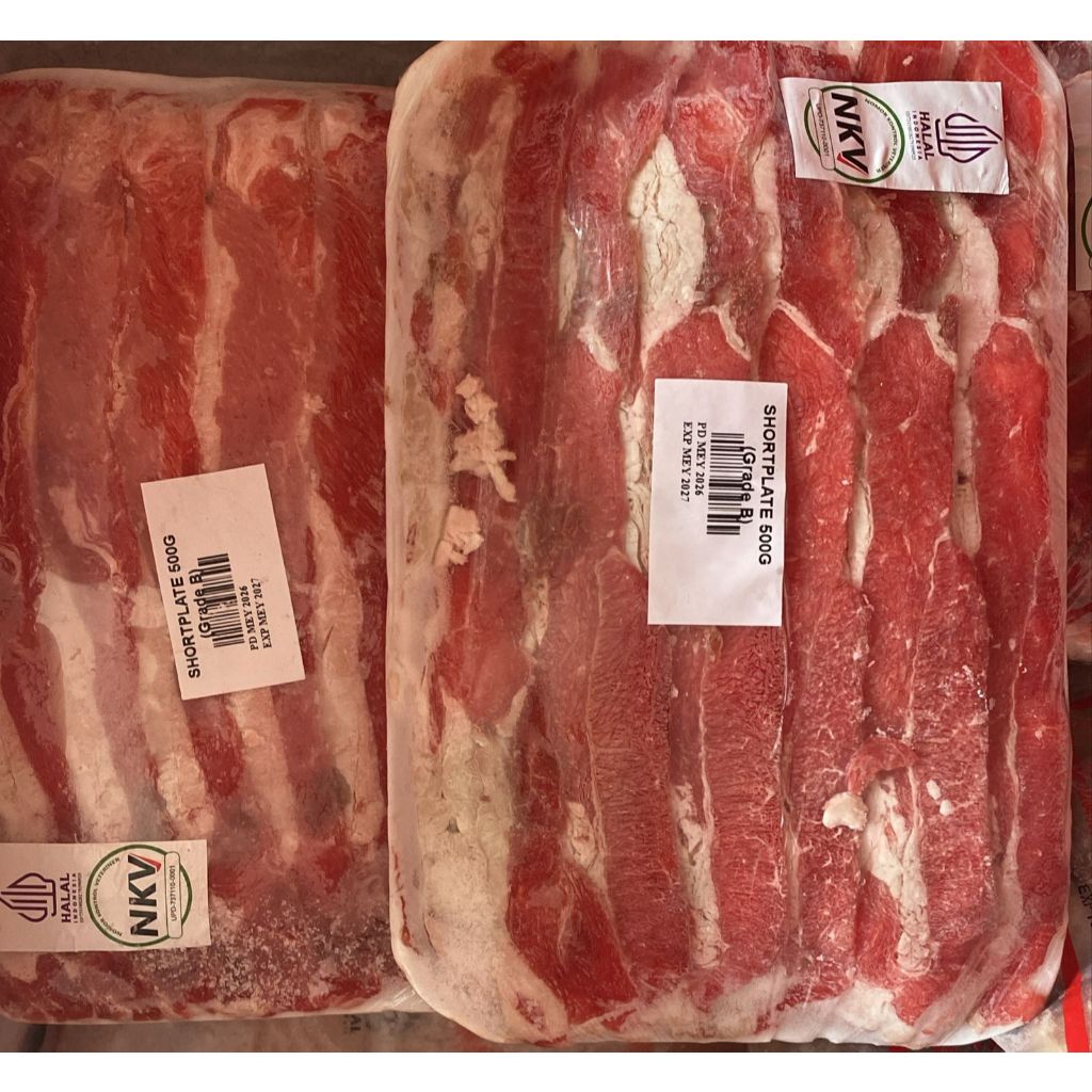 Daging Shortplate 500 Gr (Daging Slice Shortplate)