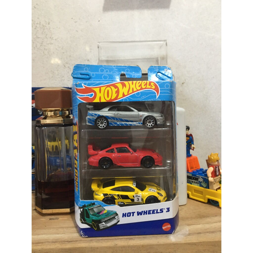 Hw Hotwheels loose murah isi 3 anggap junk nissan skyline porsche 911