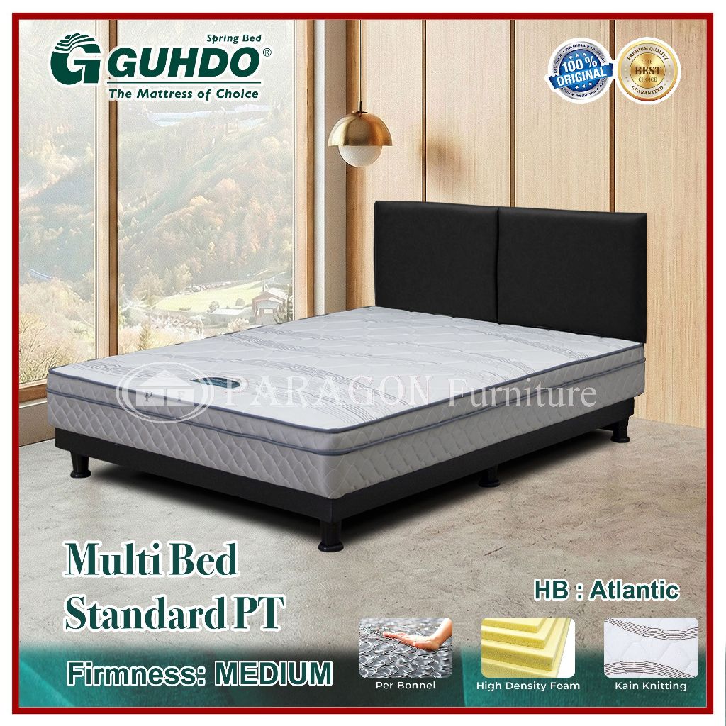 Guhdo Spring bed Multi bed Standard Plush Top Spinal Spring, HB Atlantic, Prospine 090 100 120 140 1