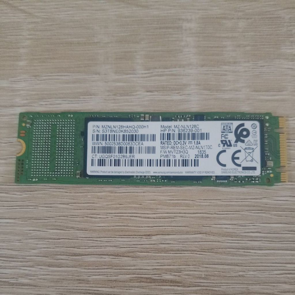 SAMSUNG ‎SSD M.2 SATA 128gb