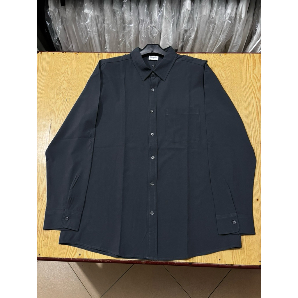kemeja cd 3706 jean money  size l p75 L57 LD 114