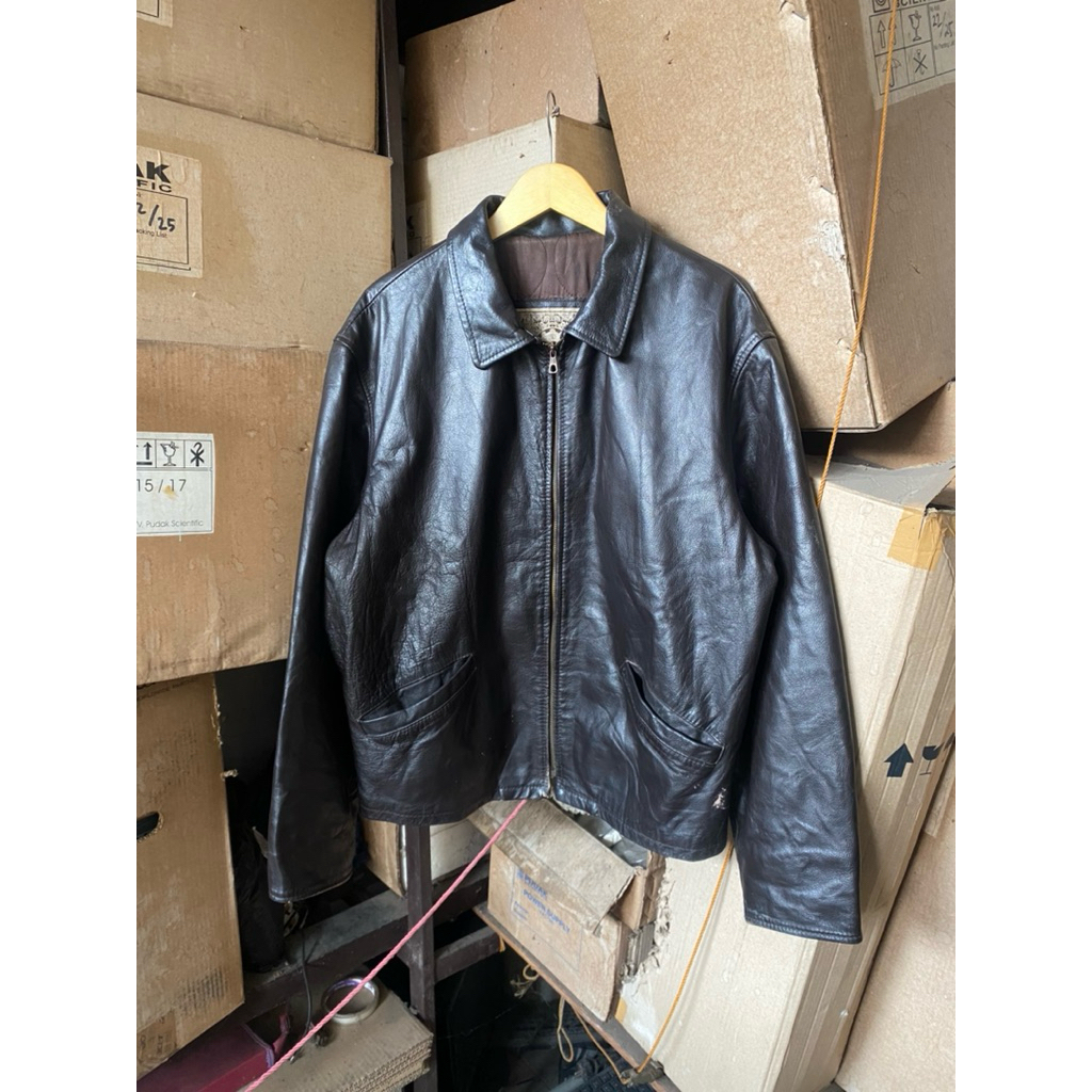 Vintage Leather Corp. Work Leather Jacket