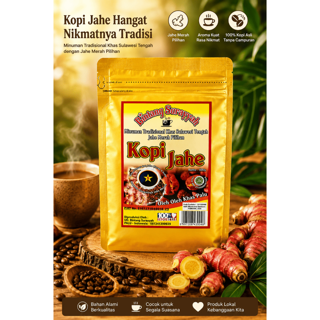 Kopi Jahe Merah