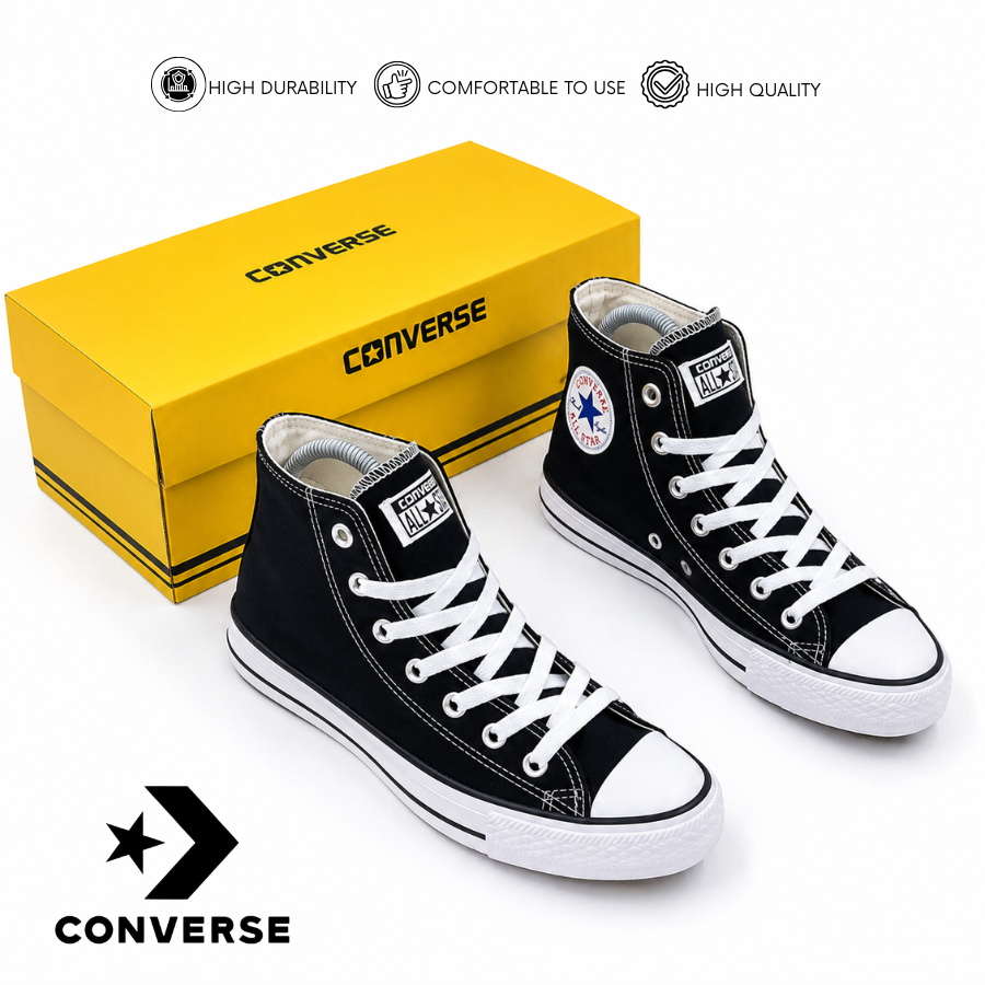 Sepatu Converse Sekolah - Sepatu Sekolah - Sepatu all star - Sepatu converse pria - Sepatu warior - 