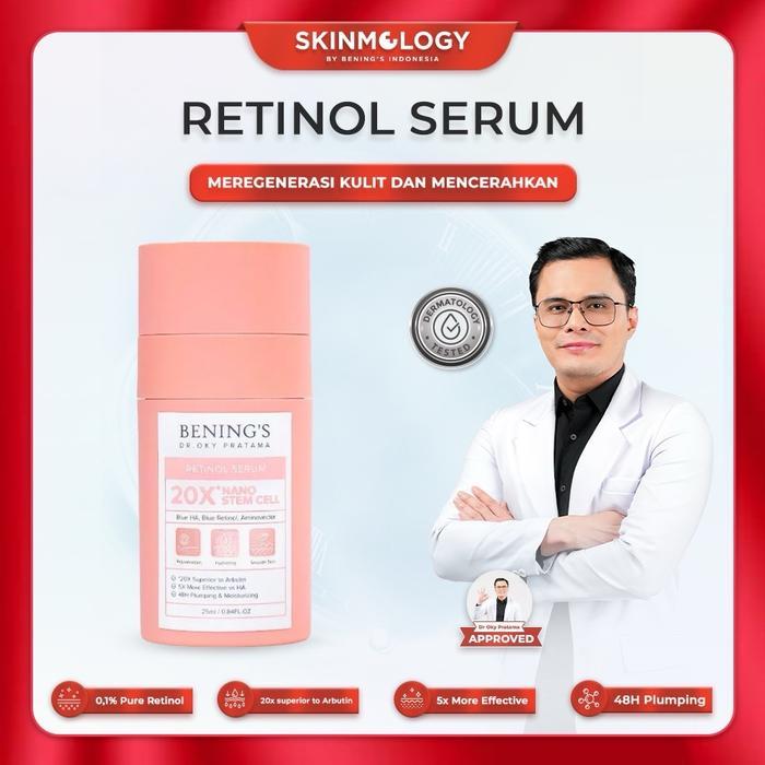 Serum Retinol Regeneration / Bening's Skin Regeneration Serum Scar Bopeng By Bening's Clinic