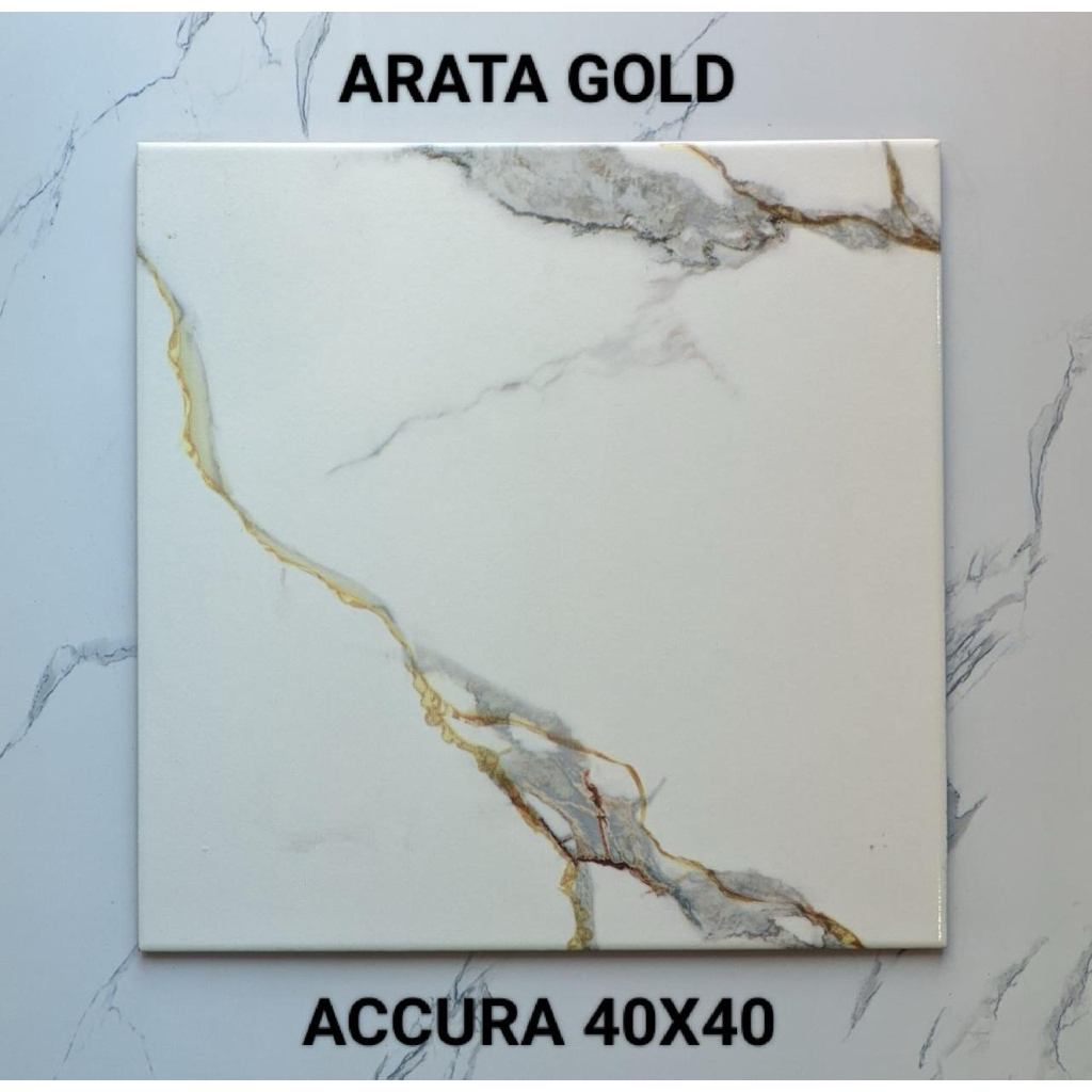 KERAMIK ACCURA ARATA GOLD 40x40