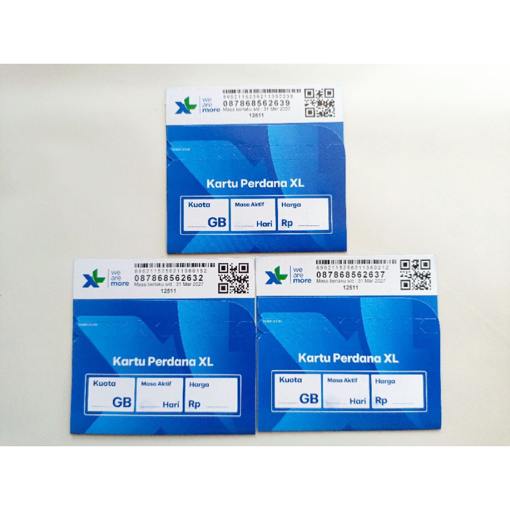 Perdana XL Tanpa Kuota (Wajib Registrasi Pakai NiK & Verifikasi Wajah)