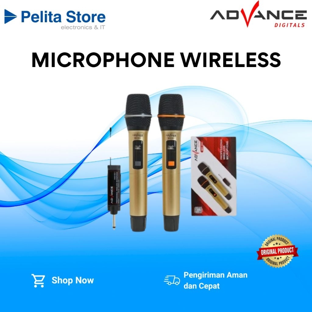 Advance Mic Wireless Professional Mic Karaoke