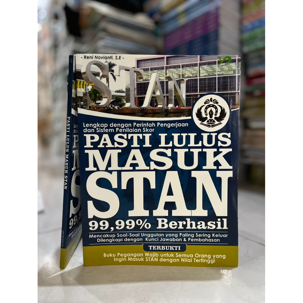 [ ORIGINAL] BUKU PSIKOTES / SOAL SOAL / PASTI LULUS MASUK STAN / RENI NOVIANTI