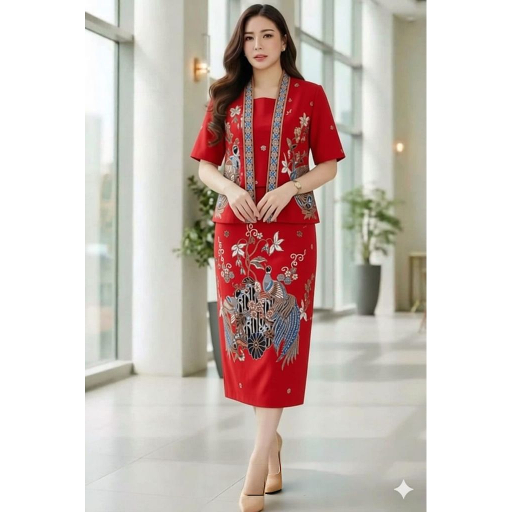 STELAN ROK BATIK WANITA PREMIUM