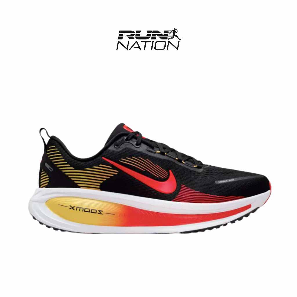 Sepatu Running Pria Nike Vomero 18 Black Orange Original Premium