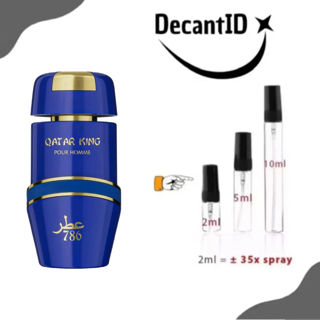 Decant Parfum Jo Milano Qatar King Pour Homme 2ml 5ml 10ml