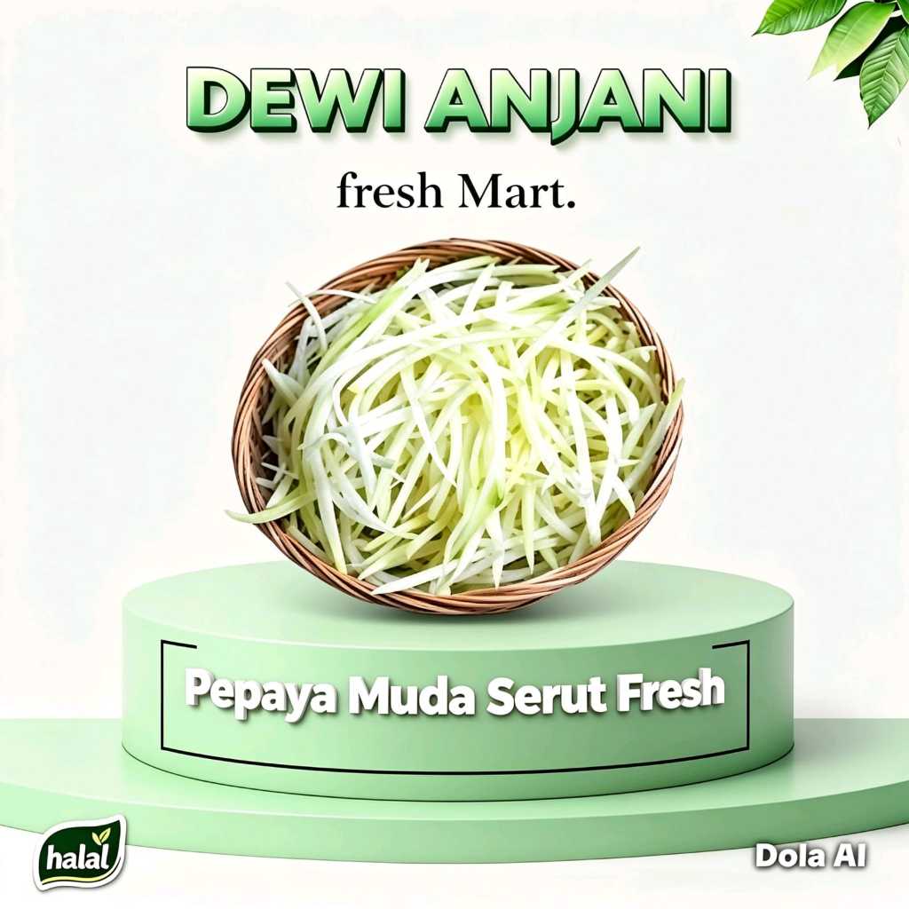 Pepaya Muda Serut fresh