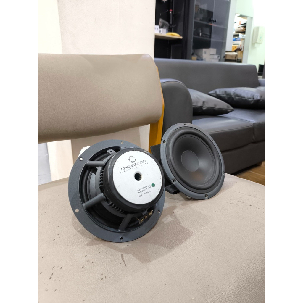 Midbass Crescendo Evo 3S2 Evo 306 speaker audio mobil bekas bukan amplifier dsp