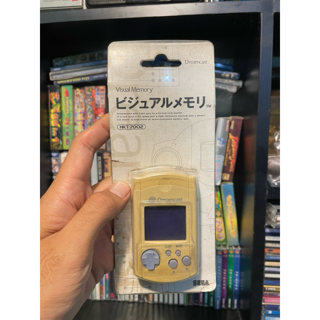 Sega Dreamcast Visual Memory Unit (VMU) NOS baru stok lama