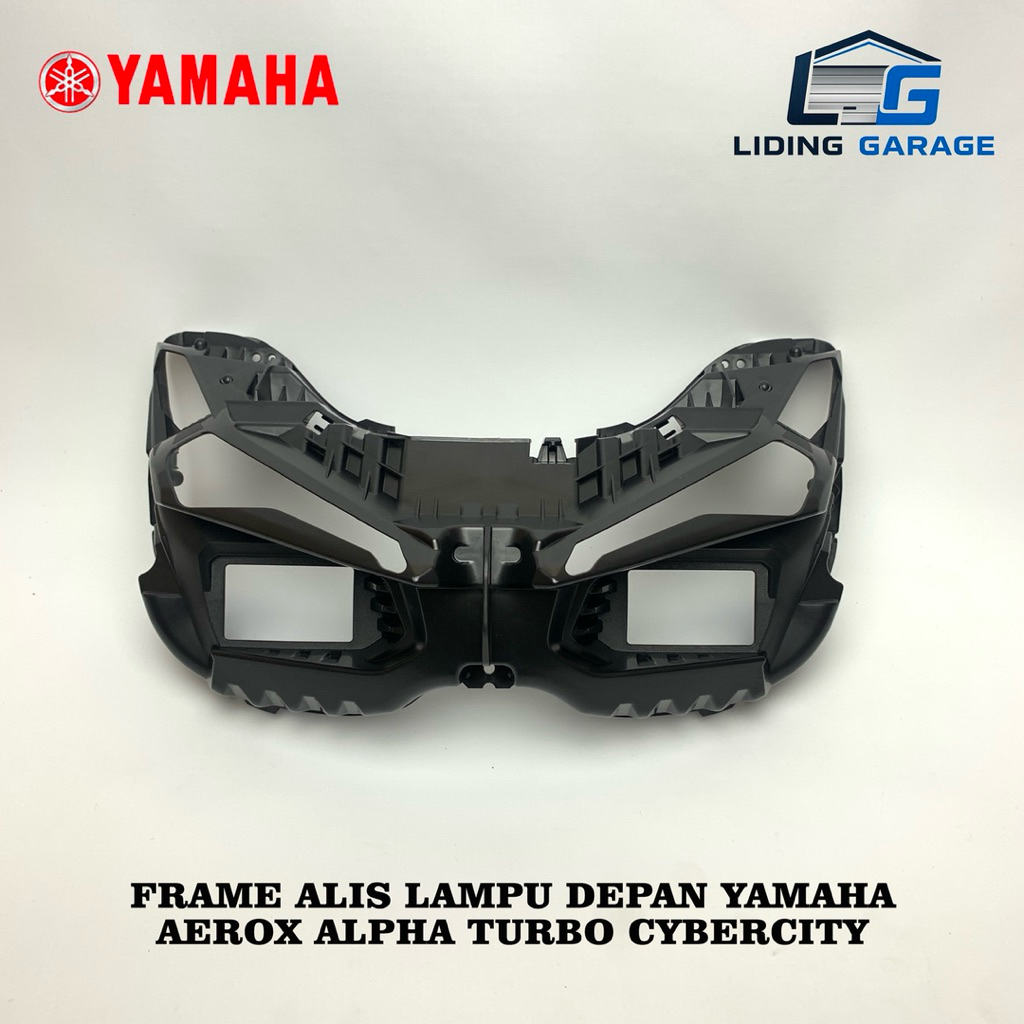 Frame Lampu Alis Reflektor Lampu Depan Aerox Alpha Turbo Cybercity Original
