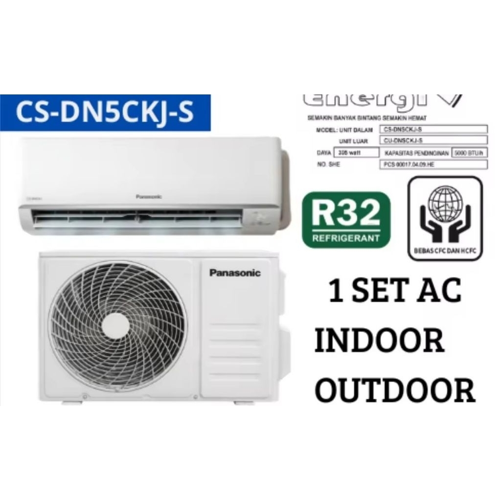 AC PANASONIC 1/2PK /PANASONIC AC LOW WATT 1/2 PK DN5CKJ