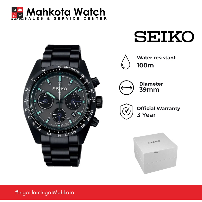 JAM TANGAN PRIA SEIKO PROSPEX SPEEDTIMER SSC917P1 ORIGINAL