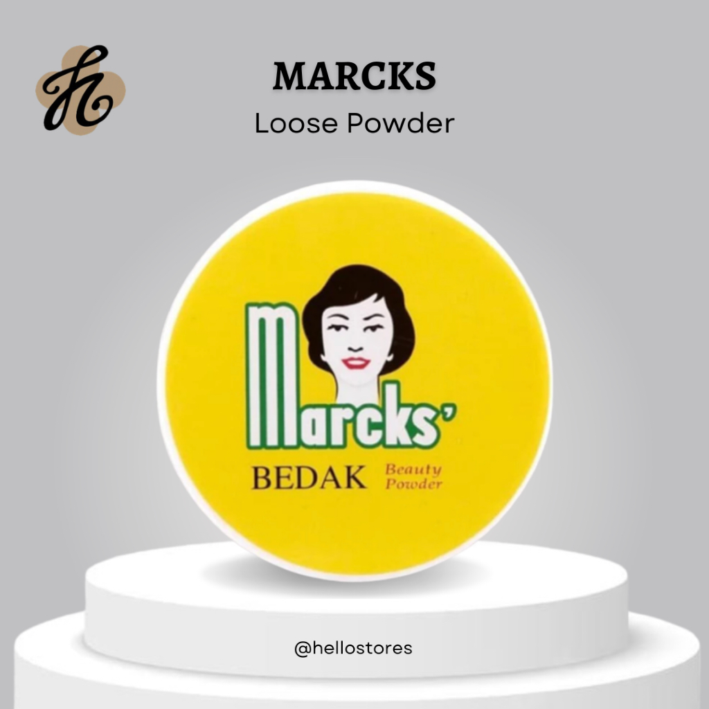 Marcks Bedak Tabur Classic 40g / Marcks Classic Loose Powder