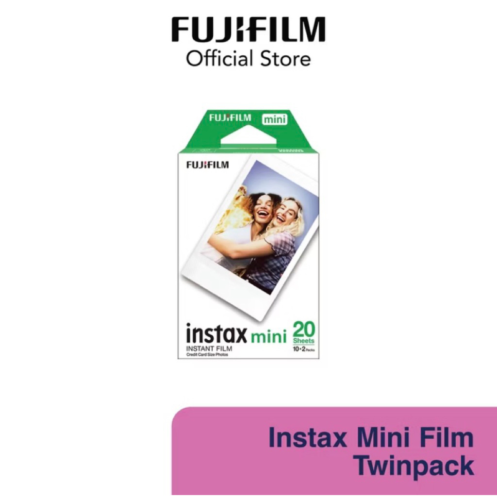 FUJIFILM INSTAX MINI FILM WHITE FRAME Original Fujifilm Instax Mini Film